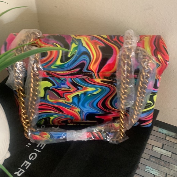 Kurt Geiger London Kensington X Marble Shoulder Bag - Picture 13 of 16